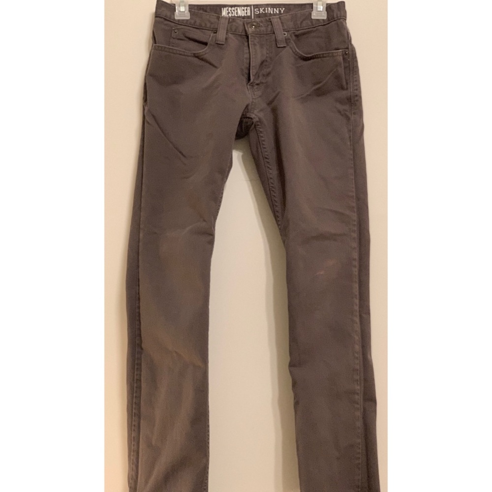 Free World Messenger Skinny Fit Jeans Size 28 Gray